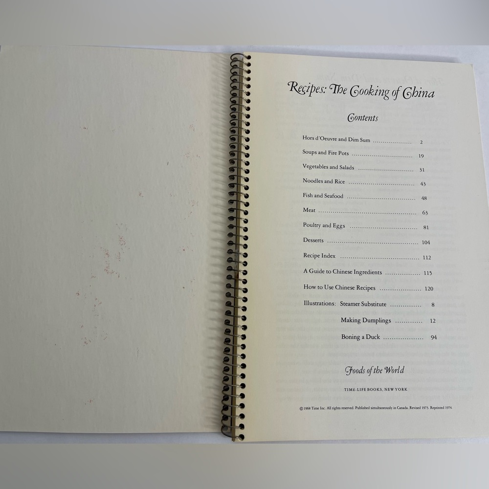 Vintage 1968 TIME LIFE FOODS OF THE WORLD: COOKING OF CHINA BOX SET Chinese Food - Picture 10 of 12